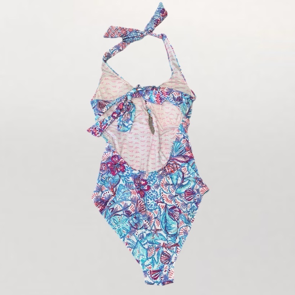 Lilly Pulitzer The Seafarer NWOT Seashell Swim Suit XS - Picture 4 of 8